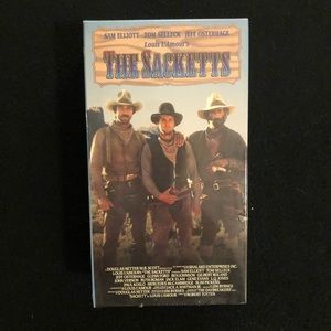 NIB - Two VHS Set of Louis L’Amour’s “The Sacketts” - Never Unwrapped 📼